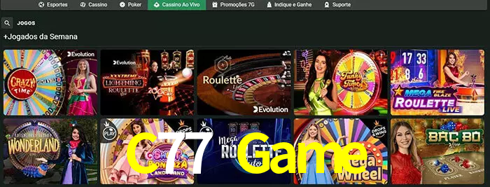 C77 Game bet